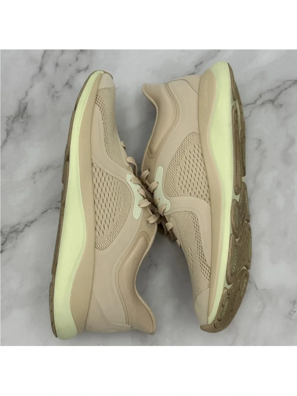 Lululemon Shoes Womens Size 10 Pinkish Beige Mesh Running Comfort Sneakers
